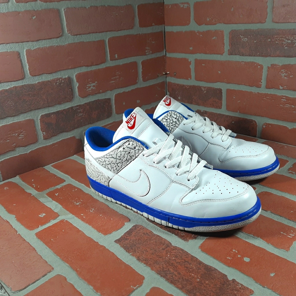 JORDAN X  NIKE DUNK "TRUE BLUE"